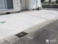 砂利スリットを入れて排水性を向上させた駐車スペース工事