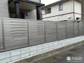 道路沿いのお庭を目隠しフェンで快適にするリフォーム工事