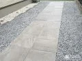 裏庭の足元を整備して使いやすく
