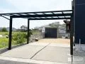 大切なお車を日差しから守り収納スペースも確保した外構工事