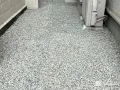 防犯砂利を敷設したお庭