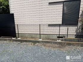 開放感を損なわない境界フェンス[施工後]