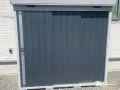 お庭に収納力を確保する物置