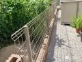 見通しの良い境界づくりと自転車を快適に置ける駐輪スペース工事