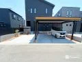 温かみを感じられるモダンな新築外構