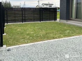 周囲の視線を気にせず家族で過ごせるお庭[施工後]