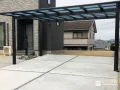 お車を守るワイドなカーポート