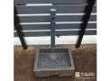 お庭のアクセントになるタイル立水栓
