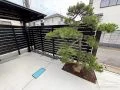 松を主役にした和モダンな新築外構