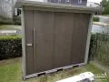 収納力を高めてお庭をすっきり整える物置