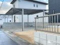 ワイドなカーポートでゆったり駐車できるスペースを作った工事