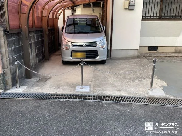 敷地を有効活用して駐車しやすさを高める駐車スペース拡張工事