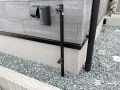洗車や掃除がしやすい位置に備えた立水栓