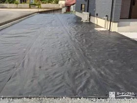 整地から丁寧に仕上げた雑草対策の下地工事[施工後]