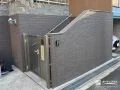 門まわりの印象を一新するタイル張りリフォーム工事