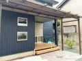 お庭を日常的に使うテラスまわりの設備追加リフォーム工事