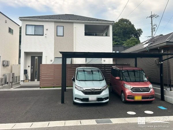 木調フェンスでプライベート空間をつくる機能的な外構工事