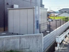 収納力を高めながら雑草対策も叶えたお庭のリフォーム工事