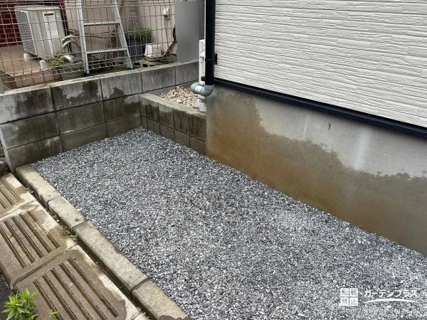 草むしりの負担を減らしてすっきり整える前庭の雑草対策工事