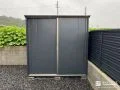 すっきりデザインの物置