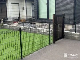 自宅のお庭が愛犬の遊び場になるドッグラン[施工後]