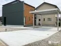 積雪に備えて使いやすく整えた新築外構