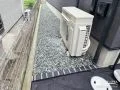 足元のさりげないアクセントがおしゃれな犬走り
