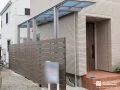 目隠しとテラス屋根をプラスして暮らしやすさを高めた工事