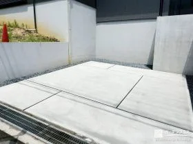 平らに整えた駐車スペース[施工後]