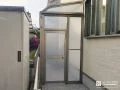 建物脇を雨の日にも便利な収納空間へ変えるストックヤード工事
