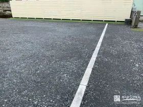 お手入れしやすく人目も気にならない駐車スペースのリフォーム工事