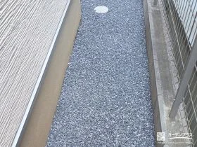 犬走り野雑草対策[施工後]