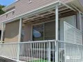日差しをやわらかく遮りお庭での過ごしやすさを高めるテラス工事