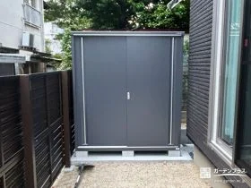 おしゃれになじむ大きな物置[施工後]