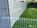 白いフェンスで視線を遮りながら明るく開放的なお庭をつくる工事