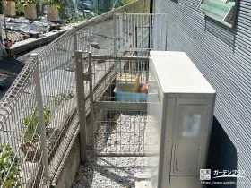 外部からの不正な侵入を防止する門扉[施工後]