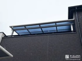 ベランダでの洗濯物干しに便利なバルコニー屋根[施工後]