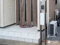 玄関まわりを整えて毎日の郵便物を受け取りやすくした門柱工事