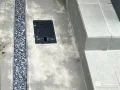 玄関脇のすき間まで使いやすく整えたコンクリート打設工事
