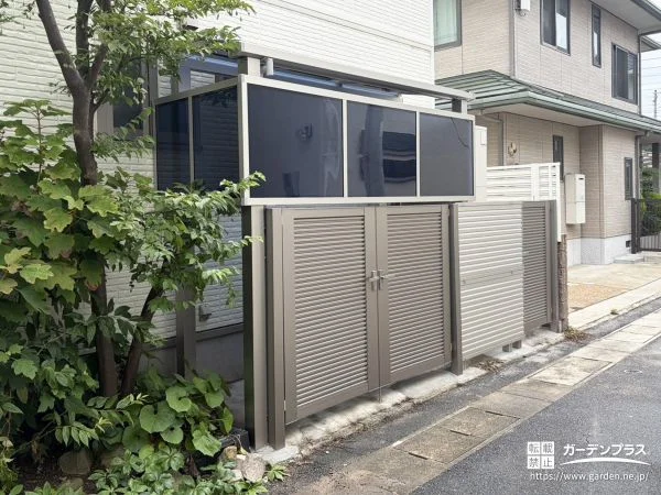 No.30812 エクステリアを組み合わせて一新したストックヤードのリフォーム工事[施工後]