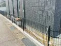 開放感を保つメッシュフェンス