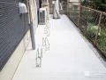 家族の自転車の出し入れがしやすい駐輪スペース