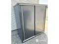 屋外用品をまとめて収納できる物置