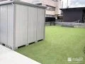 緑あふれるお庭に収納と家庭菜園を取り入れて楽しみが広がる工事