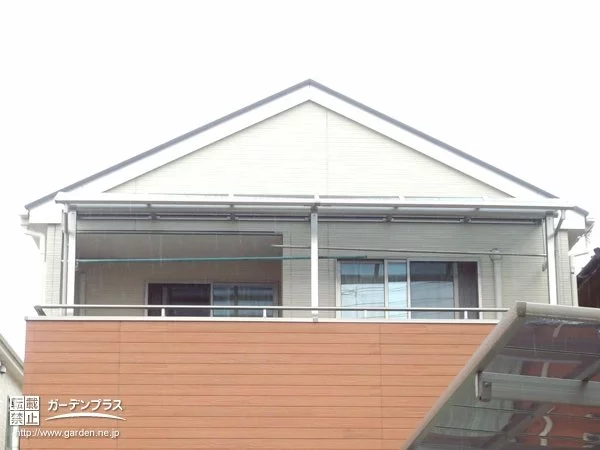 No.3295 バルコニー屋根設置工事[施工後]