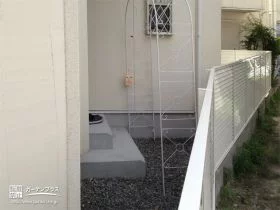 モルタルステップ設置工事[施工後]