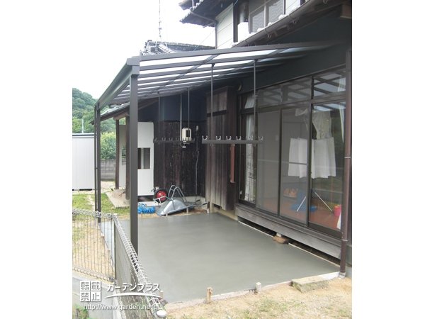 テラス屋根設置工事 No 35 ガーデンルームの施工例 外構工事のガーデンプラス