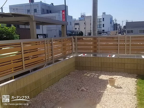 No.3640 フェンス設置工事[施工後]