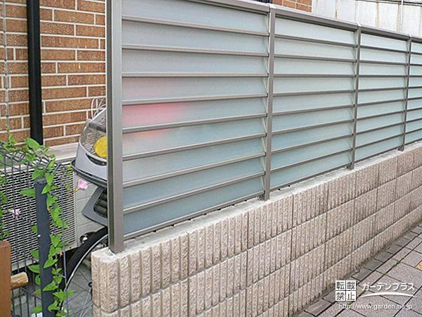 No.0400 目隠しフェンス、門扉設置工事[施工後]