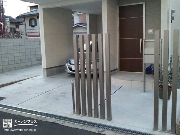 外構施工例一覧 枕木材 50万円まで 外構工事のガーデンプラス